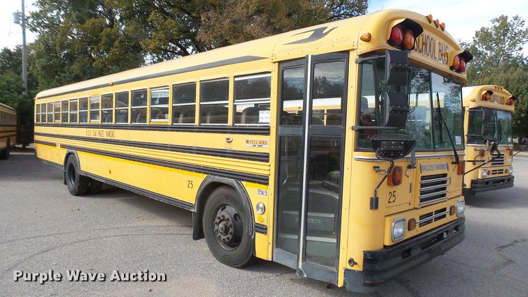 image for item DC1847 2000 Blue Bird TC2000 school bus
