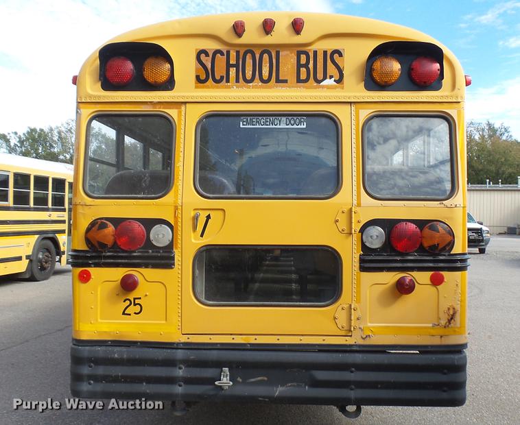 image for item DC1847 2000 Blue Bird TC2000 school bus