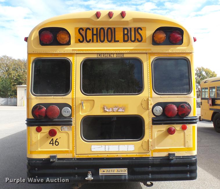 image for item DC1848 1998 Blue Bird TC2000 school bus