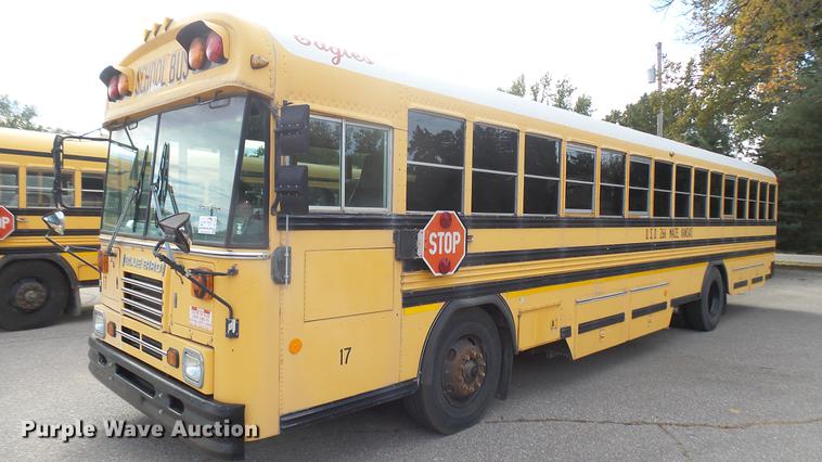image for item DC1849 1999 Blue Bird TC2000 school bus