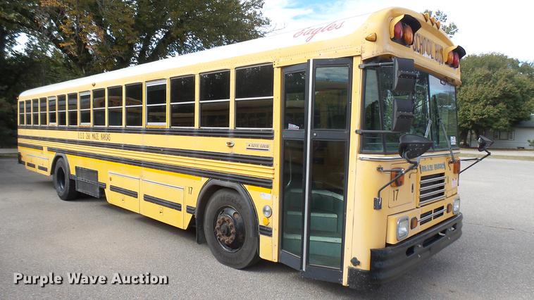 image for item DC1849 1999 Blue Bird TC2000 school bus