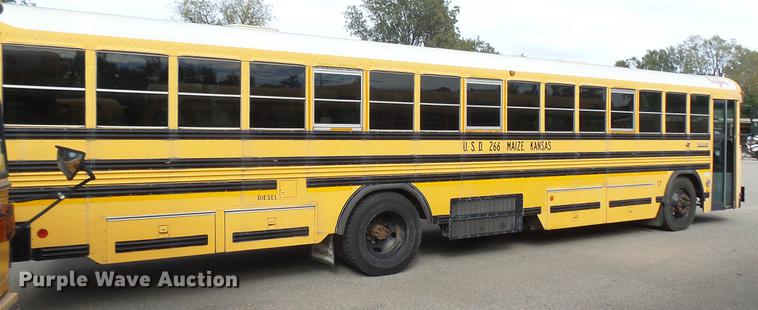 image for item DC1849 1999 Blue Bird TC2000 school bus