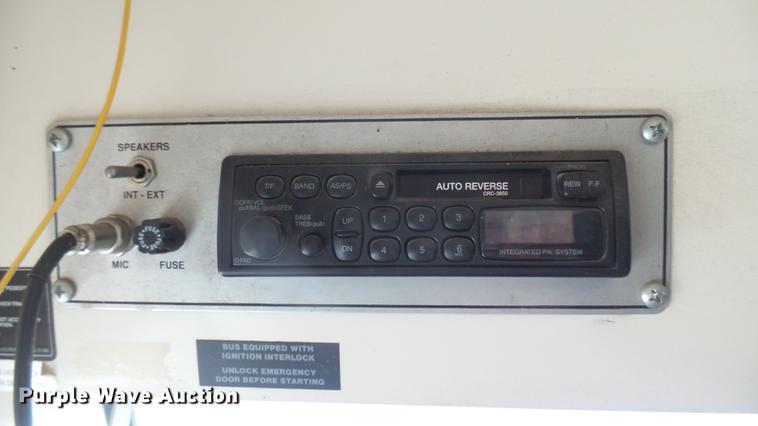 image for item DC1849 1999 Blue Bird TC2000 school bus