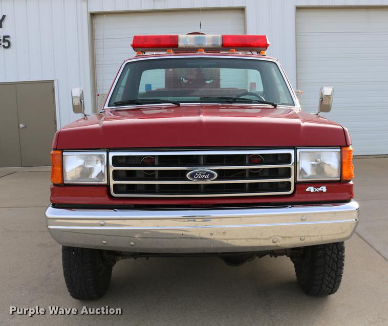image for item DC3747 1990 Ford F350 fire truck