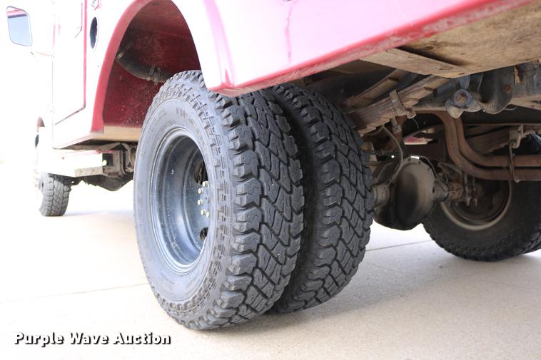 image for item DC3747 1990 Ford F350 fire truck