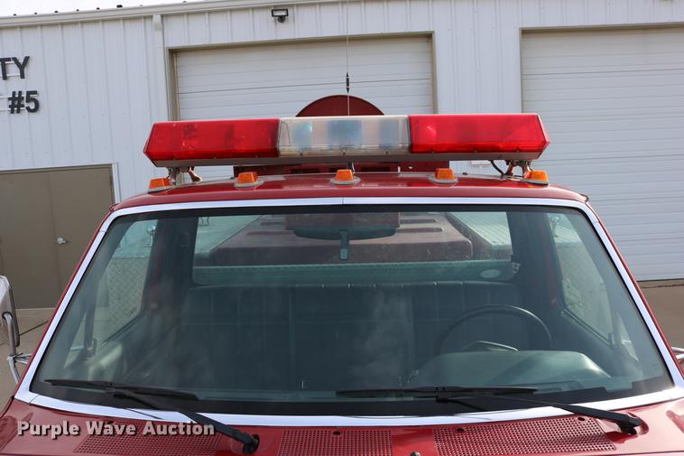 image for item DC3747 1990 Ford F350 fire truck