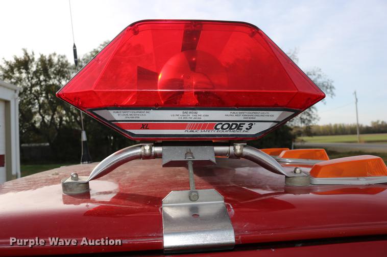 image for item DC3747 1990 Ford F350 fire truck