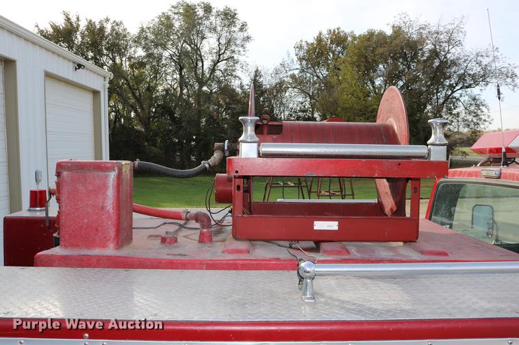 image for item DC3747 1990 Ford F350 fire truck