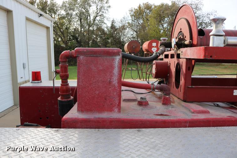 image for item DC3747 1990 Ford F350 fire truck