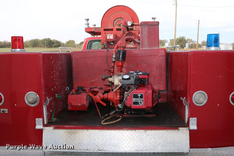 image for item DC3747 1990 Ford F350 fire truck