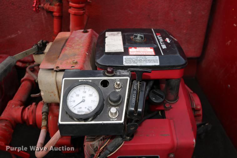 image for item DC3747 1990 Ford F350 fire truck