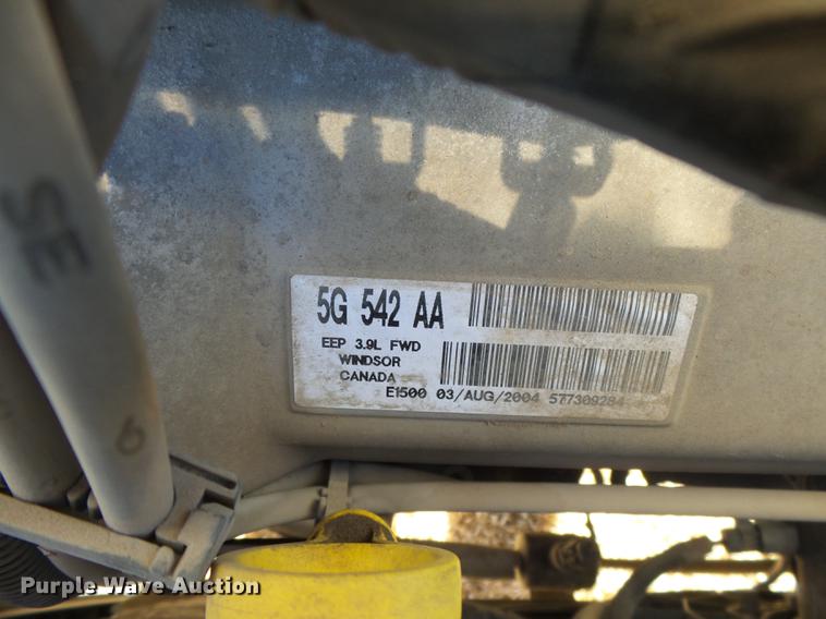 image for item DC3758 2005 Ford Freestar van