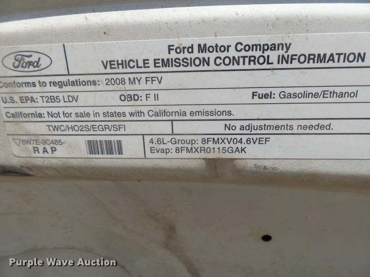 image for item DC3759 2008 Ford Crown Victoria Police Interceptor