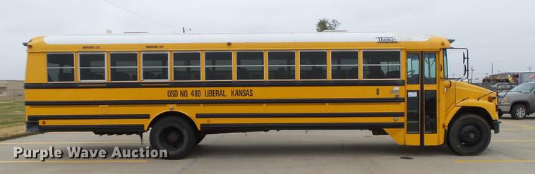 image for item DC3763 2001 Freightliner FS65 Thomas Built school bus