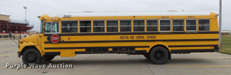 image for item DC3763 2001 Freightliner FS65 Thomas Built school bus