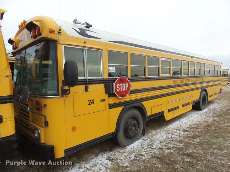 image for item DC3770 2002 Blue Bird TC2000 school bus