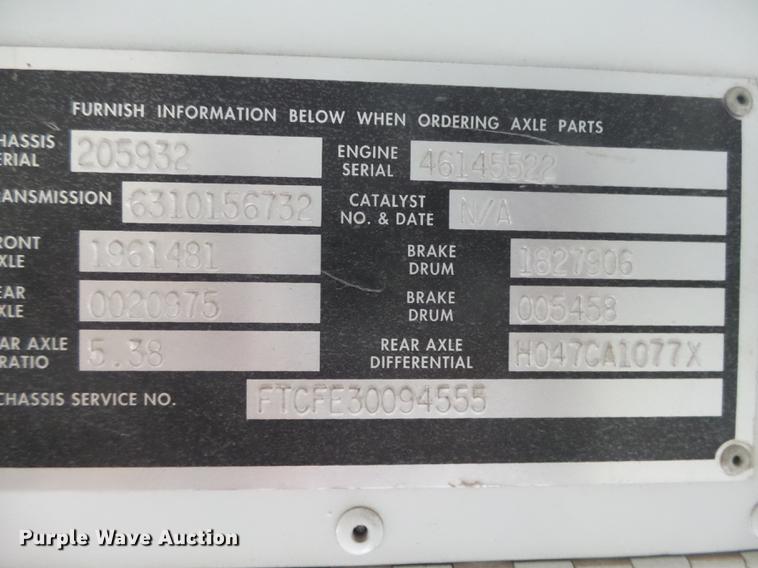 image for item DC3770 2002 Blue Bird TC2000 school bus