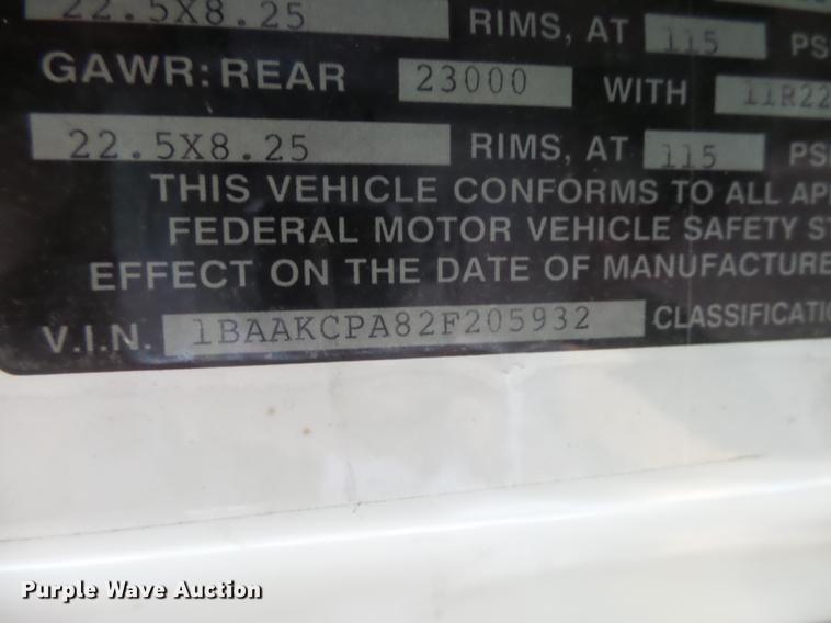 image for item DC3770 2002 Blue Bird TC2000 school bus