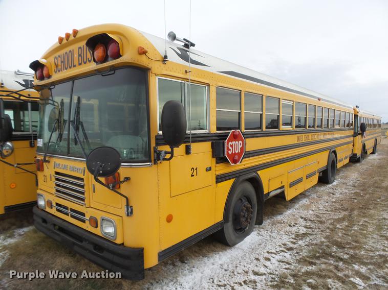 image for item DC3771 2002 Blue Bird TC2000 school bus