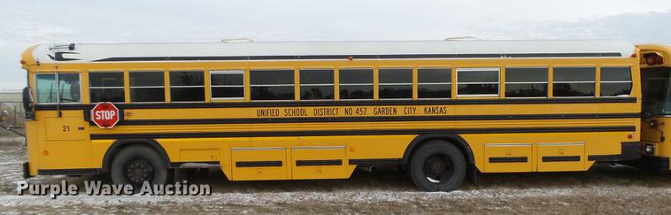 image for item DC3771 2002 Blue Bird TC2000 school bus