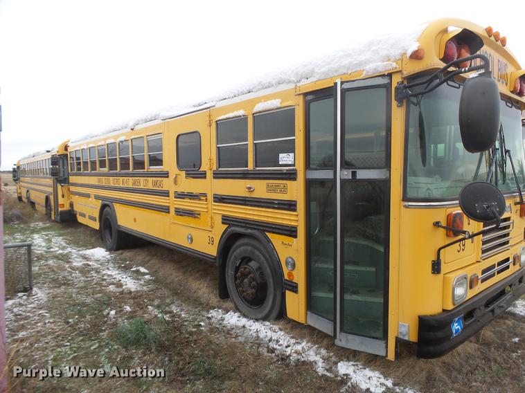 image for item DC3772 2002 Blue Bird TC2000 school bus