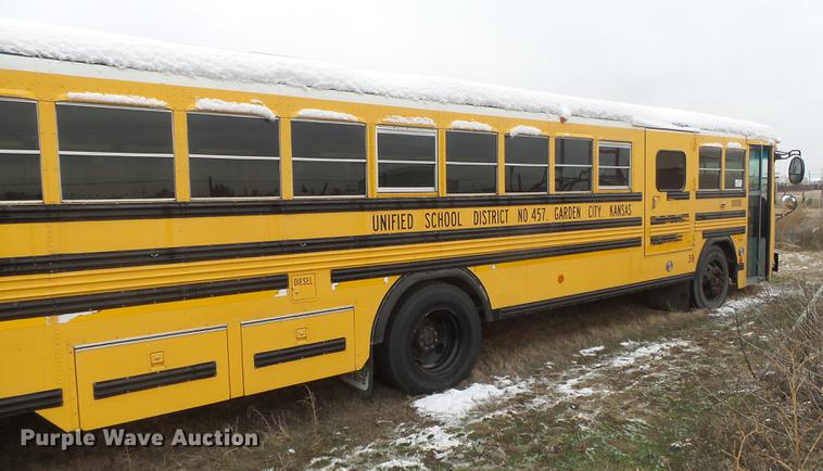 image for item DC3772 2002 Blue Bird TC2000 school bus