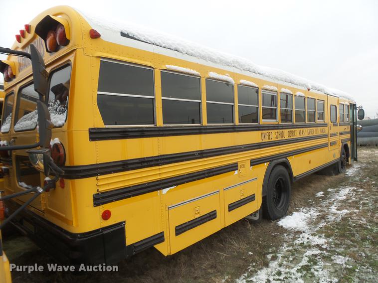 image for item DC3772 2002 Blue Bird TC2000 school bus
