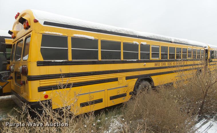 image for item DC3773 2000 Blue Bird All American school bus