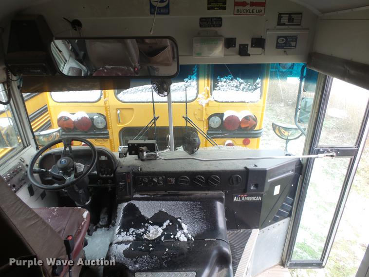 image for item DC3773 2000 Blue Bird All American school bus