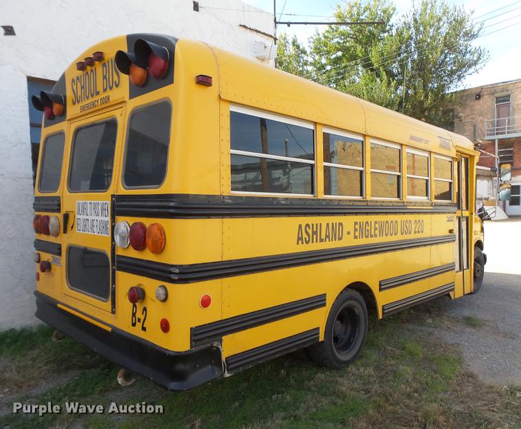 image for item DC3779 2001 GMC Savana G3500 Cargo Thomas school bus