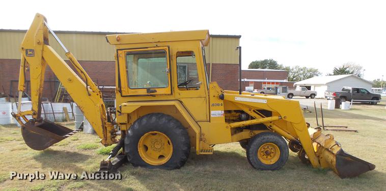 image for item DC3781 1980 John Deere 310A backhoe