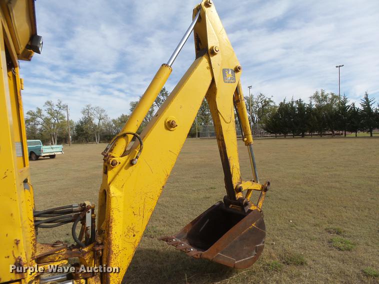 image for item DC3781 1980 John Deere 310A backhoe