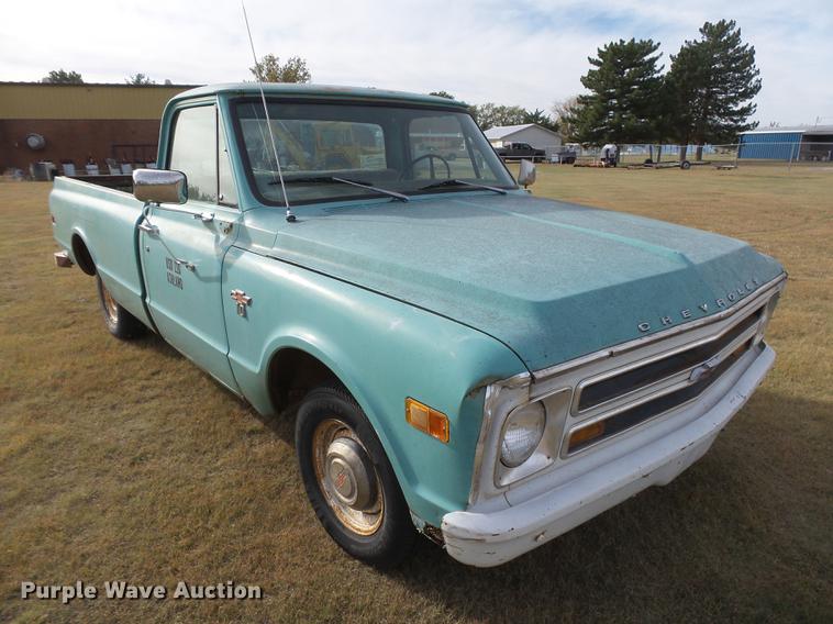 image for item DC3782 1968 Chevrolet 10 pickup truck