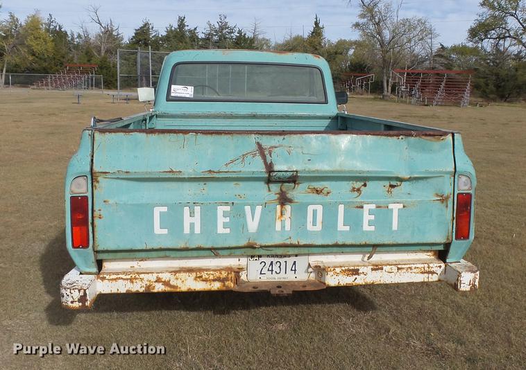 image for item DC3782 1968 Chevrolet 10 pickup truck