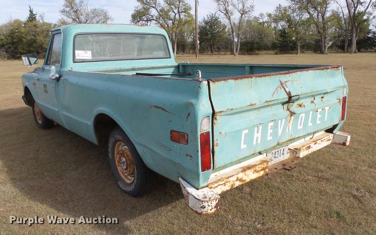 image for item DC3782 1968 Chevrolet 10 pickup truck