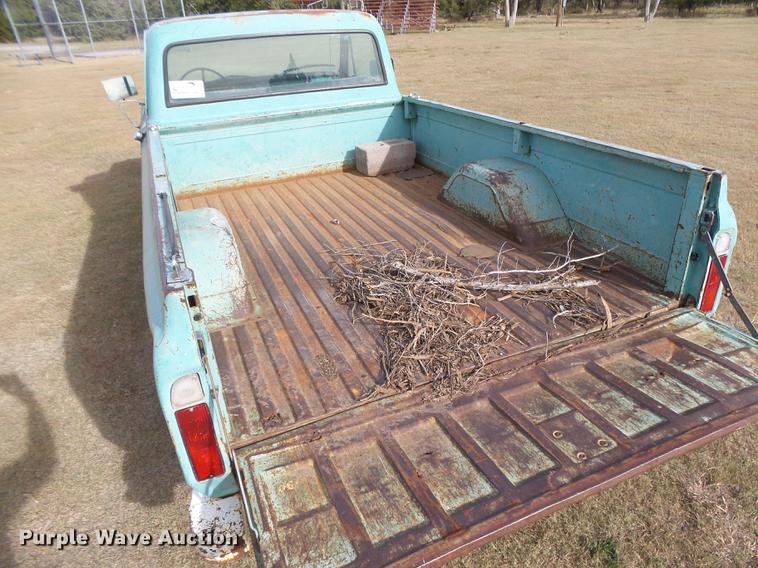 image for item DC3782 1968 Chevrolet 10 pickup truck