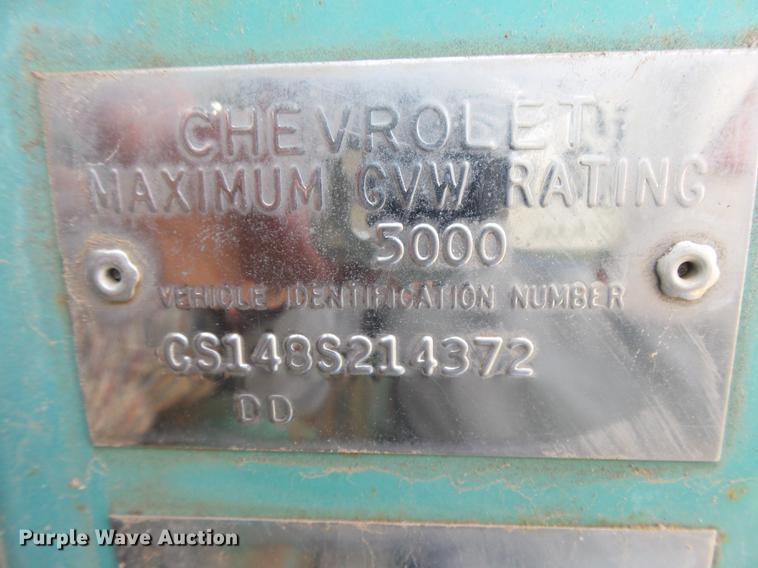 image for item DC3782 1968 Chevrolet 10 pickup truck