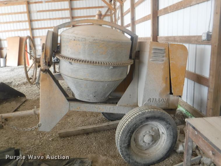 Gilson 6STS cement mixer in Westmoreland, KS Item DC5442 sold