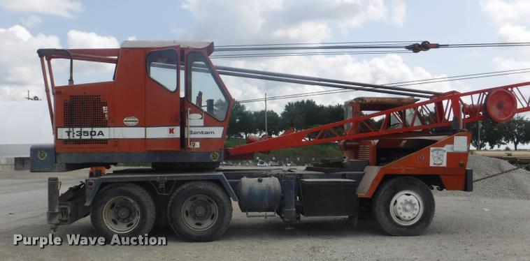 image for item DC5443 1976 Bantam T-350A truck crane