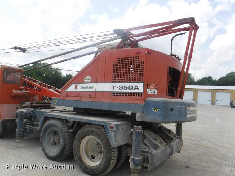 image for item DC5443 1976 Bantam T-350A truck crane
