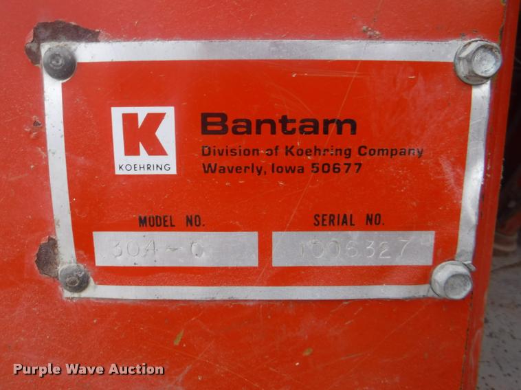 image for item DC5443 1976 Bantam T-350A truck crane