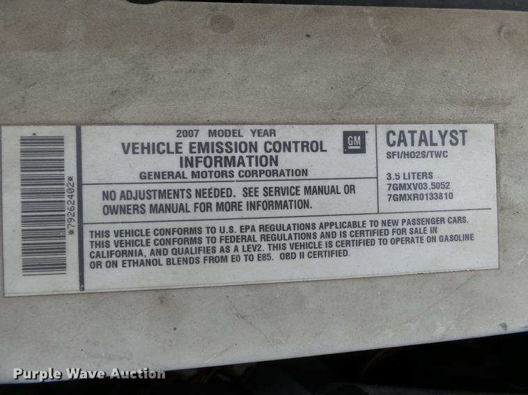 image for item DC6775 2007 Chevrolet Impala