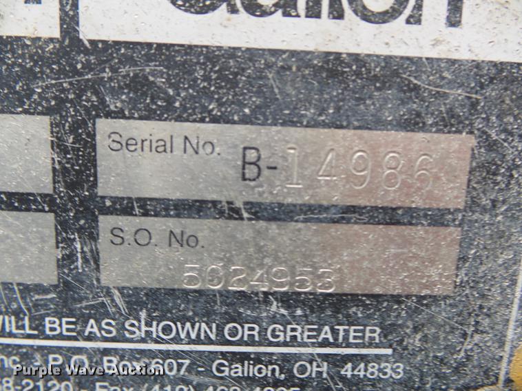 image for item DC6776 2000 International 4900 dump truck