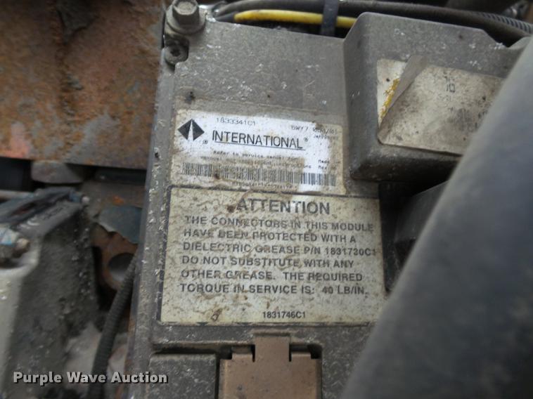 image for item DC6777 2002 International 2554 dump truck
