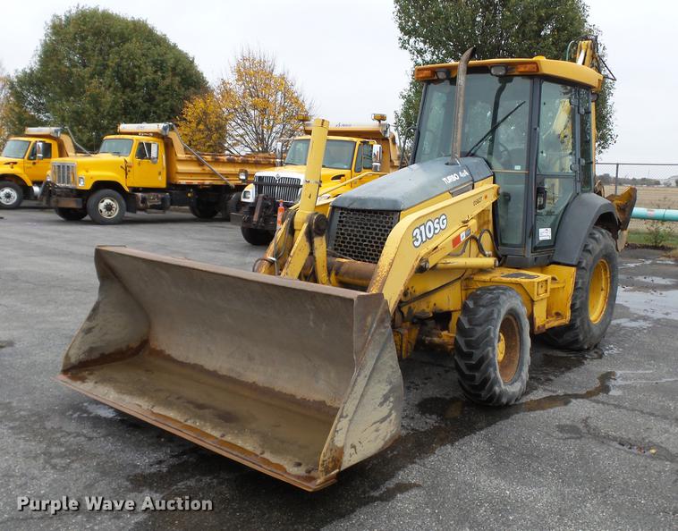 image for item DC6779 2001 John Deere 310SG backhoe