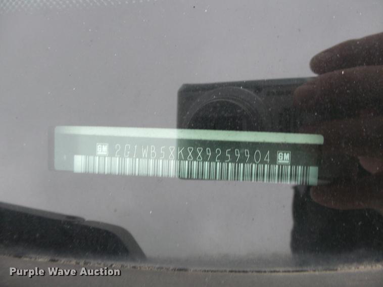 image for item DC6780 2008 Chevrolet Impala