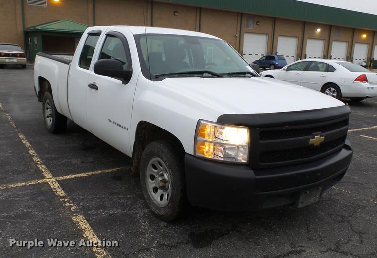 image for item DC6783 2008 Chevrolet Silverado 1500 Ext. Cab pickup truck