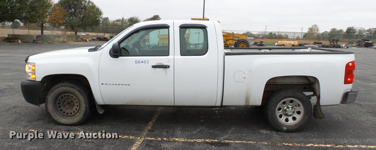 image for item DC6783 2008 Chevrolet Silverado 1500 Ext. Cab pickup truck
