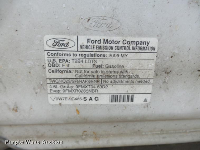 image for item DC6784 2009 Ford F150 SuperCab pickup truck