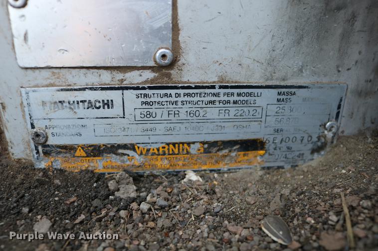 image for item DD0005 1997 Fiat-Allis FR160.2 wheel loader